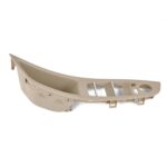 Panel de interruptor de ventana de manija delantera izquierda de puerta 51417225875 para BMW Serie 5, For BMW 5 Series(Beige) - Imagen 2