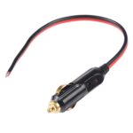 Cable de extensión de enchufe de encendedor de cigarrillos de 12-24V