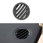 Salida de aire Circular para salpicadero del lado derecho del coche, salida de aire acondicionado pequeña para mercedes-benz GLK clase X204 2009-2016, Right Side for X204 (Black)