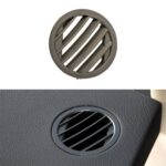 Salida de aire Circular para salpicadero del lado derecho del coche, salida de aire acondicionado pequeña para mercedes-benz GLK clase X204 2009-2016, Right Side for X204 (Brown)