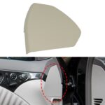 Cubierta de plástico del Panel embellecedor de la puerta delantera del lado derecho del coche 2117270148 para Mercedes-Benz Clase E W211 2003-2008, Right Side (Light Yellow)