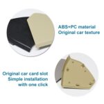 Cubierta de plástico del Panel embellecedor de la puerta delantera del lado derecho del coche 2117270148 para Mercedes-Benz Clase E W211 2003-2008, Right Side (Light Yellow) - Imagen 3