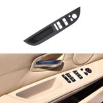 Panel embellecedor del interruptor de elevación de ventana de puerta delantera izquierda del coche 51416983705 para BMW E60 2008-2010, versión de alta configuración de conducción izquierda, High Configuration Version