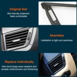 Panel de ventilación de aire acondicionado del lado derecho del coche para BMW X1, conducción izquierda (color: brillante), Right Side (Color: Bright) - Imagen 4