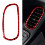 Pegatina de ventilación de aire del lado del conductor de fibra de carbono 2 en 1 para Chevrolet Corvette C5 1998-2004, conducción izquierda, Driver Side Air Vent Sticker