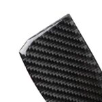 Etiqueta decorativa del panel de la muñeca de la manija interior de la puerta de la fibra de carbono del coche 4 PCS para Infiniti Q50 / Q60 - Imagen 3