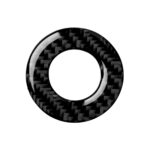 Etiqueta engomada decorativa del llavero del encendedor de fibra de carbono del coche para Chevrolet Cruze 2009-2015, conducción universal izquierda y derecha - Imagen 2