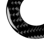 Etiqueta engomada decorativa del llavero del encendedor de fibra de carbono del coche para Chevrolet Cruze 2009-2015, conducción universal izquierda y derecha - Imagen 3