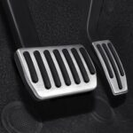 Juego de cubierta de pastilla de freno de pedales antideslizantes para coche 2 en 1 para Tesla Model S / X