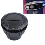 Ventilación de salida de aire de CA redonda Universal de 60mm para RV, autobús, barco, yate, piezas de repuesto para ventilación de aire acondicionado de coche, accesorios para coche, B Style (Grey), B Style (Black)