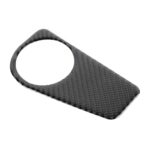 Adhesivo decorativo de fibra de carbono para el panel de interruptores de faros delanteros del Volkswagen Tiguan L 2019-2021, configuración baja. - Imagen 2