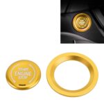 Botón de arranque de motor de coche, embellecedor de anillo, pegatina de Metal decorativa para Cadillac CT5 CT4 XT4 XT6 / Chevrolet Silverado, For Cadillac CT5
