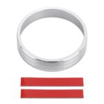 Caja metálica de la perilla del aire acondicionado del coche para Mitsubishi ASX, For Mitsubishi ASX (Silver) - Imagen 2