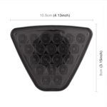 Luces de freno triangulares para coche DC12V 1W, luz de marcha atrás con 20LED SMD-3528, Triangle (Black) - Imagen 3
