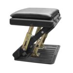 Reposapiés ergonómico otomano con reposapiés ajustable para coche R-3600