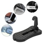 Almohadillas multifuncionales para pedales de umbral de puerta de coche con martillo de seguridad, Pedals Pads with Safety Hammer (Black)