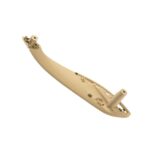 Manija de la puerta del apoyabrazos interior del lado delantero derecho del coche para BMW F30 / F35, unidad izquierda y derecha universal, Right Front (Beige)