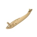 Manija de la puerta del apoyabrazos interior del lado delantero izquierdo del coche para BMW F30 / F35, unidad izquierda y derecha universal, Left Front (Beige)