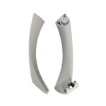 Conjunto de manija de puerta de reposabrazos interior del lado derecho del coche para BMW E90 2005-2012, unidad izquierda y derecha universal, Right Handle Assembly (Grey)