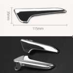 Manija de la puerta interior del lado derecho del coche para Mercedes-Benz una clase W149 / B de clase W245, unidad izquierda y derecha universal - Imagen 2