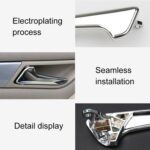 Manija de la puerta interior del lado derecho del coche para Mercedes-Benz una clase W149 / B de clase W245, unidad izquierda y derecha universal - Imagen 3