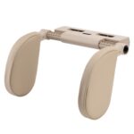 A03 Almohada ajustable para asiento de cojín para descanso del cuello de espuma viscoelástica en forma de U para coche, A03 (Beige)