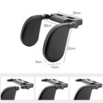 A03 Almohada ajustable para asiento de cojín para descanso del cuello de espuma viscoelástica en forma de U para coche, A03 (Brown) - Imagen 2
