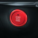 Botón de arranque de motor de coche, pegatina embellecedora de anillo exterior, decoración para Mazda Axela CX-30 2020, Outside Ring for Mazda Axela CX-30 2020 (Red) - Imagen 4