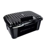 3R-2001 Caja de almacenamiento para automóvil / hogar Caja sellada, Capacidad: 30L, 30L (Black)