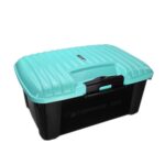 3R-2001 Caja de almacenamiento para automóvil / hogar Caja sellada, Capacidad: 30L, 30L (Blue)