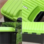 3R-2001 Caja de almacenamiento para automóvil / hogar Caja sellada, Capacidad: 30L, 30L (Green) - Imagen 4