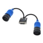 Para Nexiq PN 405048 6 y 9pin y deutsch Cummins Adaptador de diagnóstico de camiones