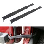 Correa de cuerda trenzada con límite de puerta larga para coche para Jeep Wrangler, Long (Black)