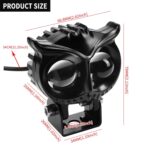 CS-1584A1 Lámpara de doble lámpara de doble lámpara de agua impermeable LED LIGHT LIGHT LIGHT OWL TIPO DE SOPORTE - Imagen 2