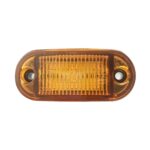 10 PCS MK-019 Coche / Camión 6LEDs Luces indicadoras de posición lateral Lámpara de bombilla, MK-019 (Yellow Light) - Imagen 2