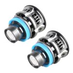 1 par de faros LED intermitentes de aleación de aluminio para coche H11 27W / DC12V, H11 Flashing (Lime Green) - Imagen 3