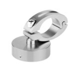 Reloj de cuarzo con manillar para motocicleta, 2 uds., 22-25mm, con cerradura, Quartz Watch (Silver) - Imagen 4