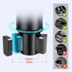Portavasos de agua con rotación de 360 grados para coche, mesa de comedor multifuncional - Imagen 4