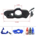 Cerradura de manija de acelerador de aleación de aluminio para motocicleta, Throttle Handle Lock (Red) - Imagen 3