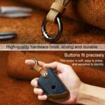 Para BMW Blade Style Car Funda protectora para llave de cuero de vaca, versión de dos llaves, For BMW, Two Keys Version - Imagen 4
