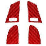 Etiqueta decorativa del botón de elevación de la ventana del coche B para Volvo V60 2010-2017, conducción izquierda y derecha, Window Lift Button B