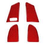 Botón de elevación de la ventana del coche Una etiqueta decorativa para Volvo V60-2017, la unidad izquierda