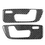 Pegatina decorativa de la puerta de la fibra de carbono M para el coche con la etiqueta engomada decorativa de BMW G01 X3 2018-2020 / G02 X4 2019-2020, unidad izquierda y derecha Universal
