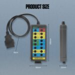 Probador de detector de protocolo de diagnóstico OBD2 para coche DUOYI DY29 - Imagen 3