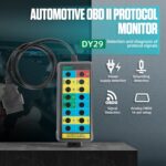 Probador de detector de protocolo de diagnóstico OBD2 para coche DUOYI DY29 - Imagen 4