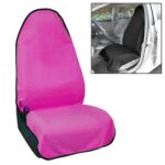 Funda de asiento antideslizante impermeable universal para coche, Pink