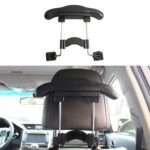 Perchero retráctil de piel sintética para coche