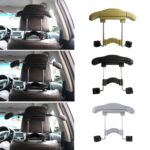 Perchero retráctil de piel sintética para coche - Imagen 2