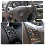 Etiqueta engomada decorativa del marco de la llave del volante del coche de fibra de carbono de tres colores para BMW E90 2005-2012, Key Frame(Three Color)