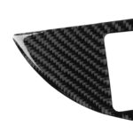 Etiqueta engomada decorativa del panel del soporte de la taza de agua de la fibra de carbono del coche para Lexus RX300 / 270 / 200T / 450h 2016-2019, conducción a la izquierda - Imagen 3